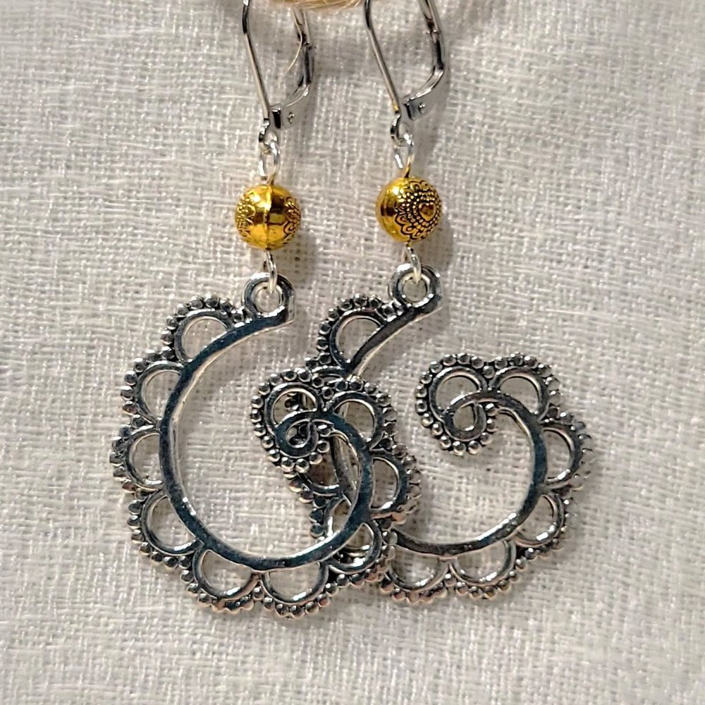 Scallop Swirl Earrings